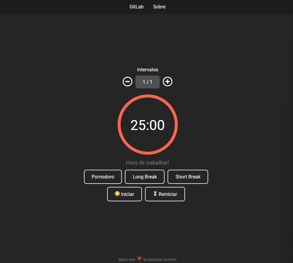 Pomodoro Web